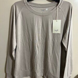 NWT Kyte Baby Women's Bamboo Jersey Jogger Top in Khaki XL